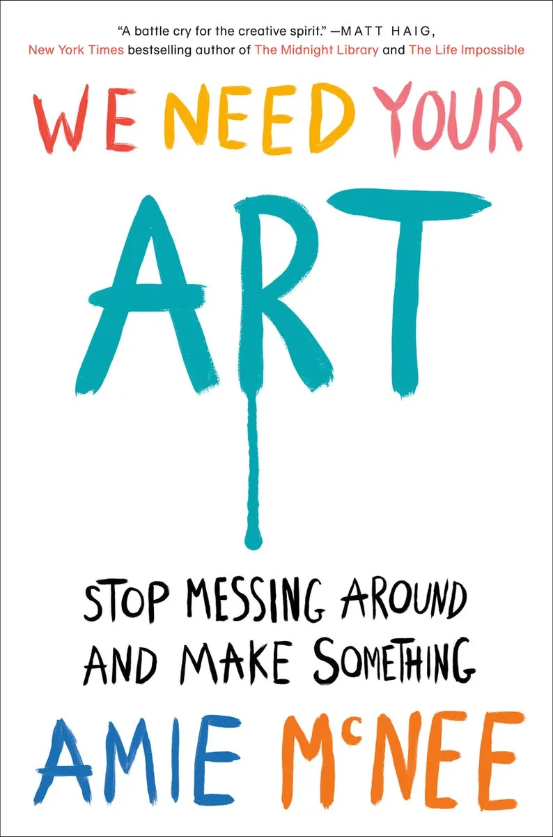 We Need Your Art von Penguin – Buchfoto