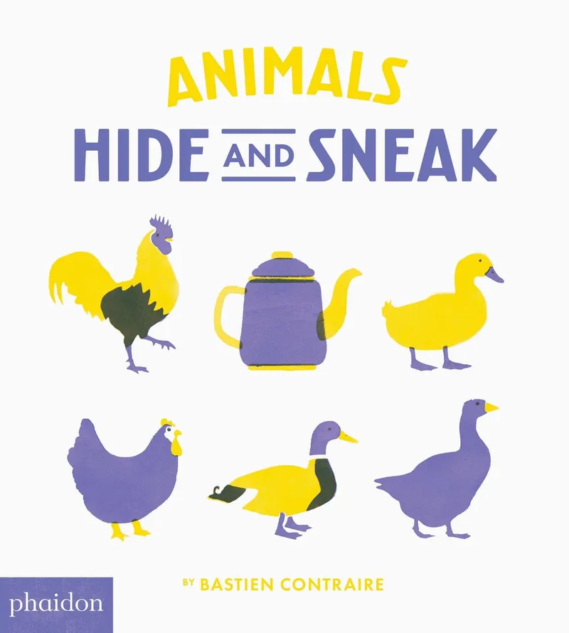 Animals: Hide and Sneak fra Phaidon – billede af bogen