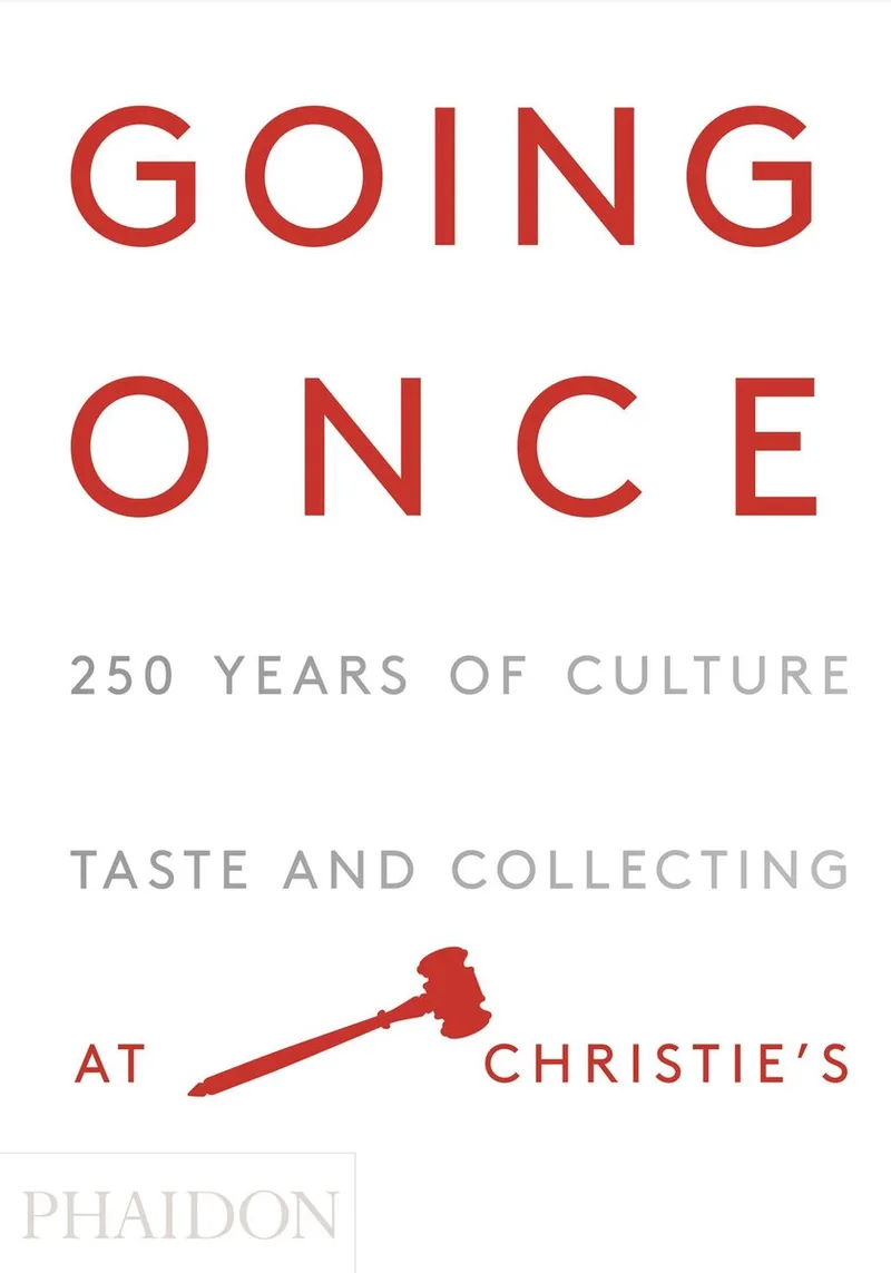 Going Once fra Phaidon – billede af bogen