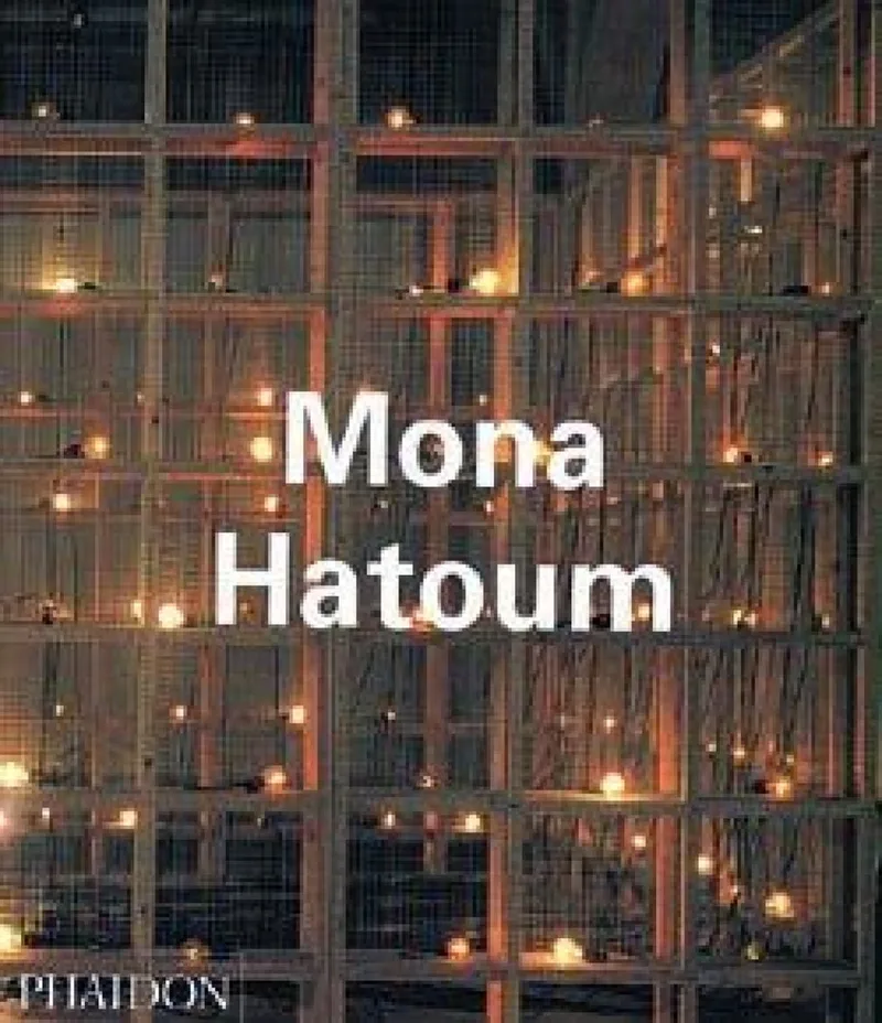 Mona Hatoum från Phaidon – bokbild