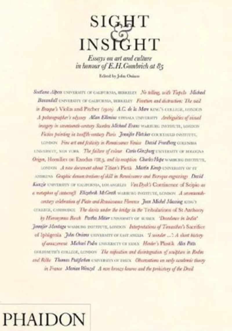 Sight and Insight de Phaidon – photo du livre