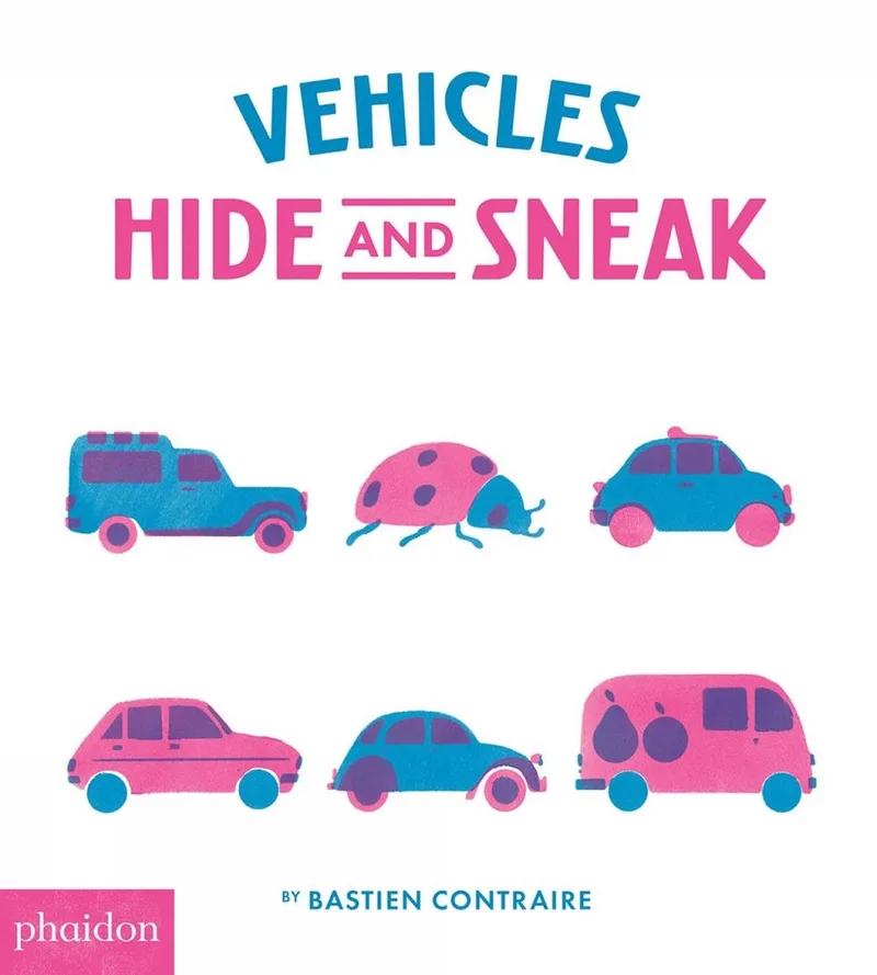 Vehicles Hide and Sneak von Phaidon – Buchfoto