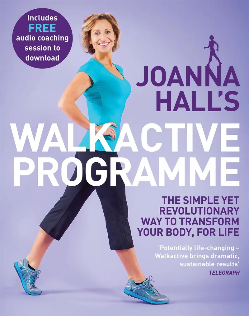 Joanna Halls Walkactive Programme von Piatkus – Buchfoto