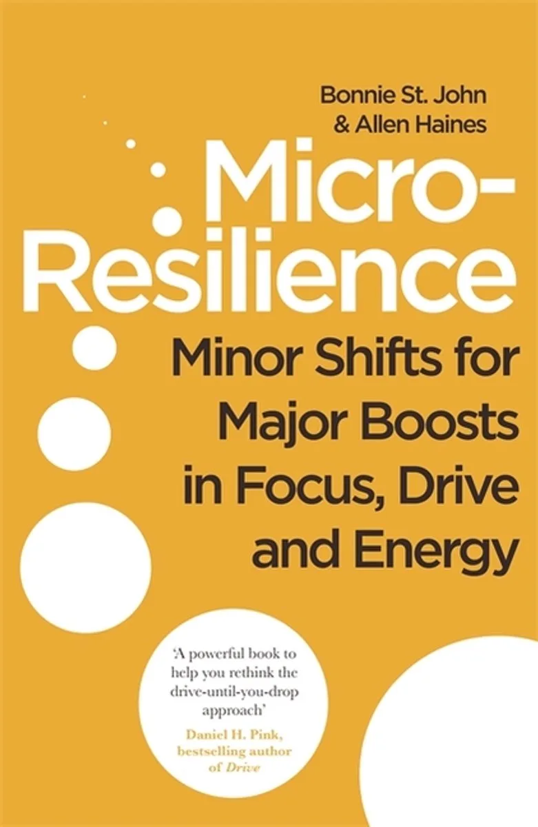 Micro-Resilience de Piatkus – photo du livre