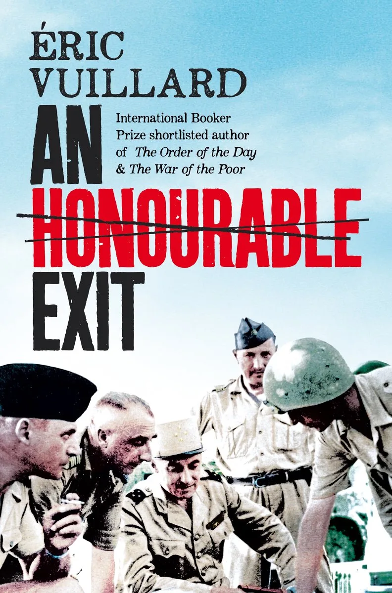 An Honourable Exit fra Picador – billede af bogen