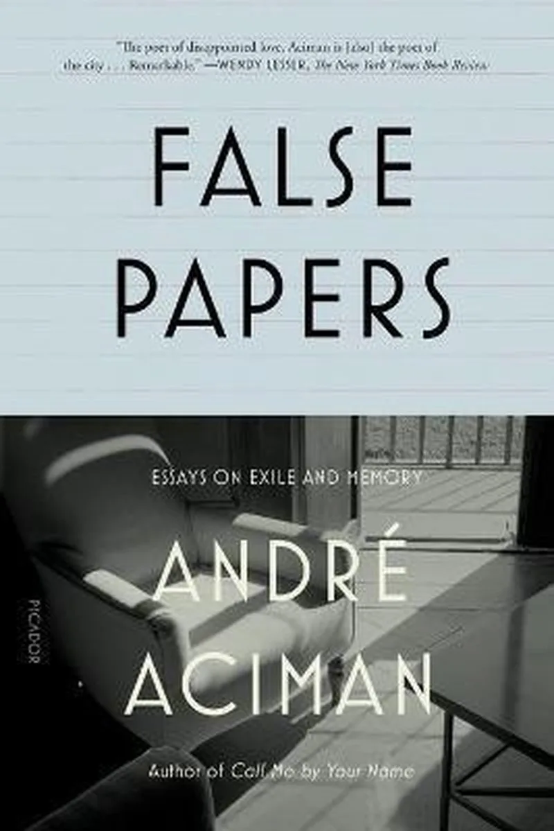 False Papers de Picador – photo du livre