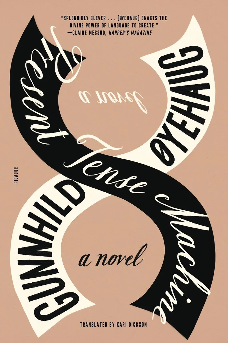 Present Tense Machine fra Picador – billede af bogen