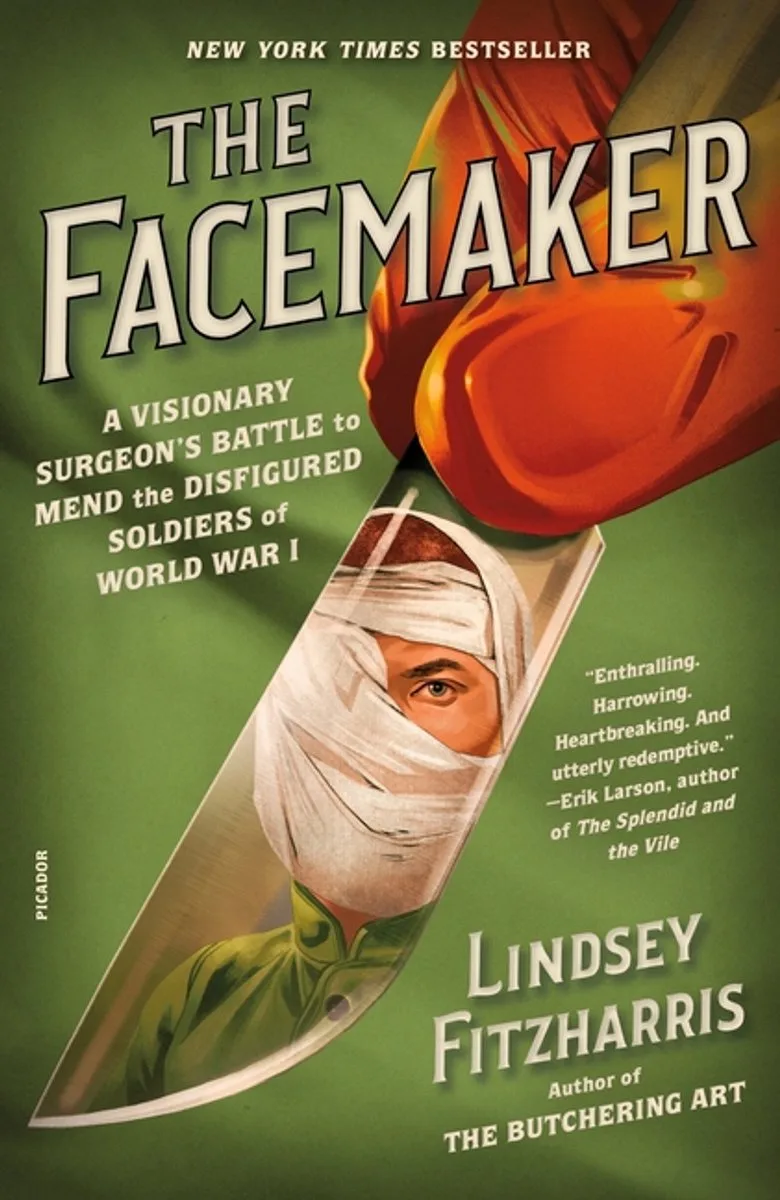 The Facemaker van Picador – boekfoto