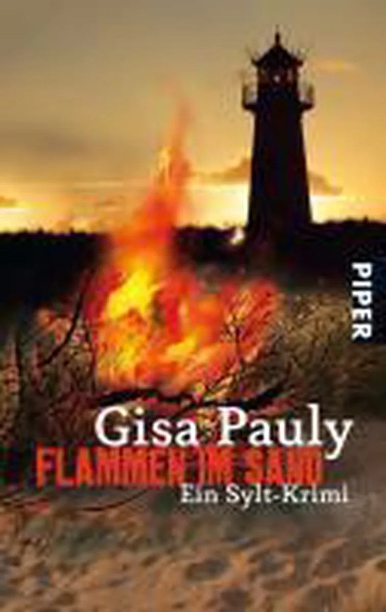 Flammen im Sand von Piper – Buchfoto