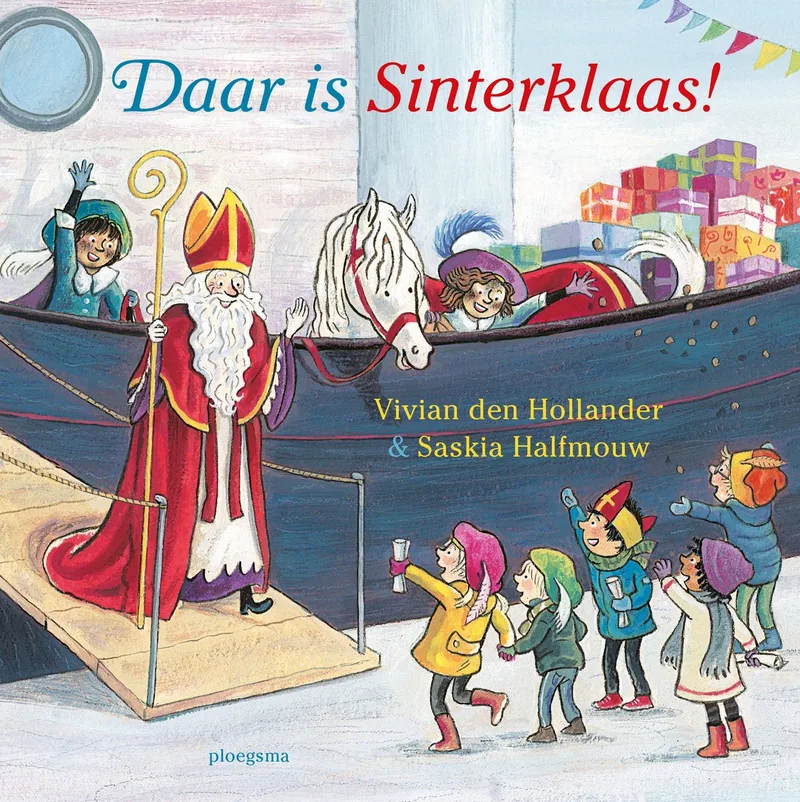 Daar is Sinterklaas! van Ploegsma – boekfoto