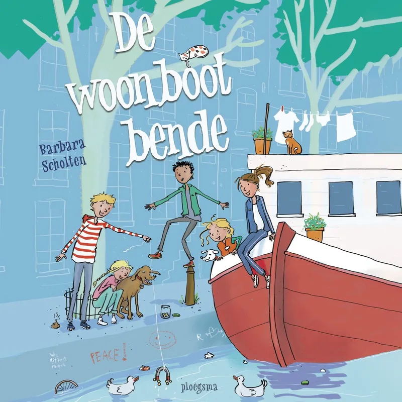 De woonbootbende von Ploegsma – Buchfoto