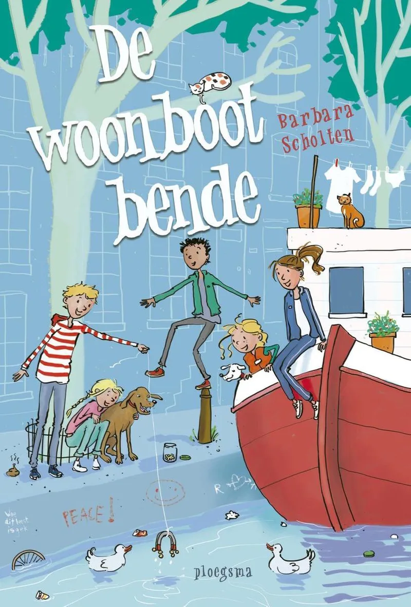 De woonbootbende von Ploegsma – Buchfoto