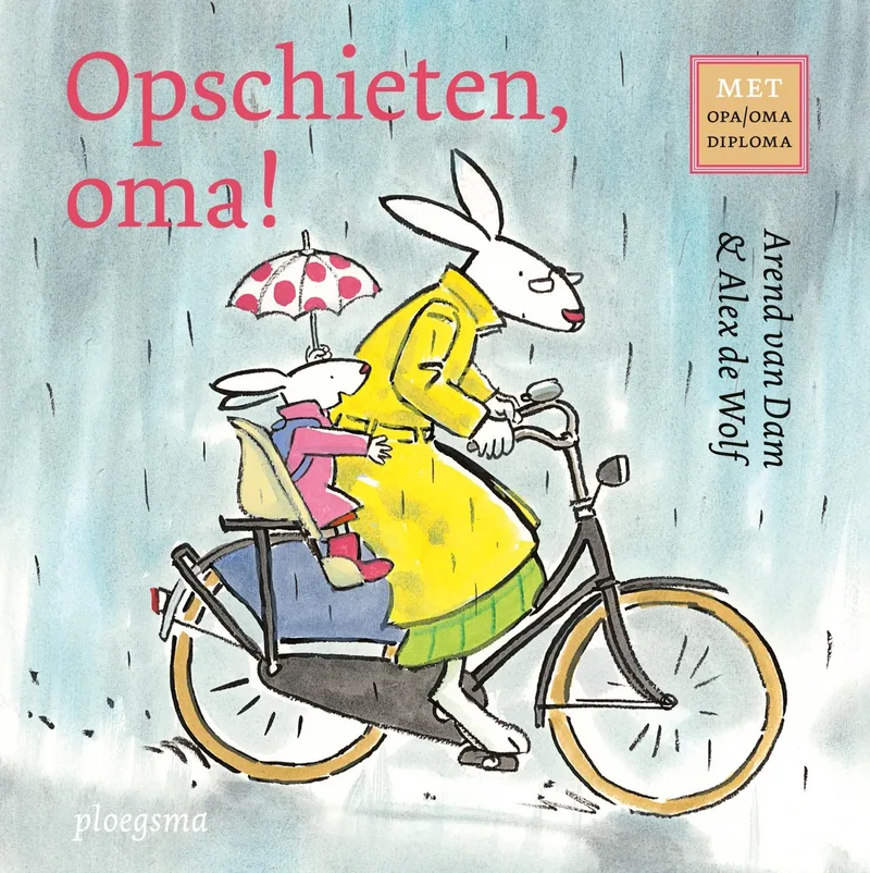 Opschieten, oma! von Ploegsma – Buchfoto