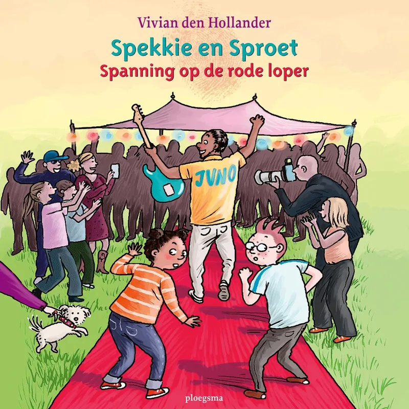 Spanning op de rode loper fra Ploegsma – billede af bogen