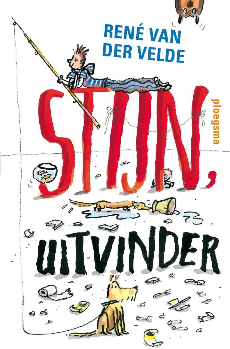 Stijn, uitvinder von Ploegsma – Buchfoto