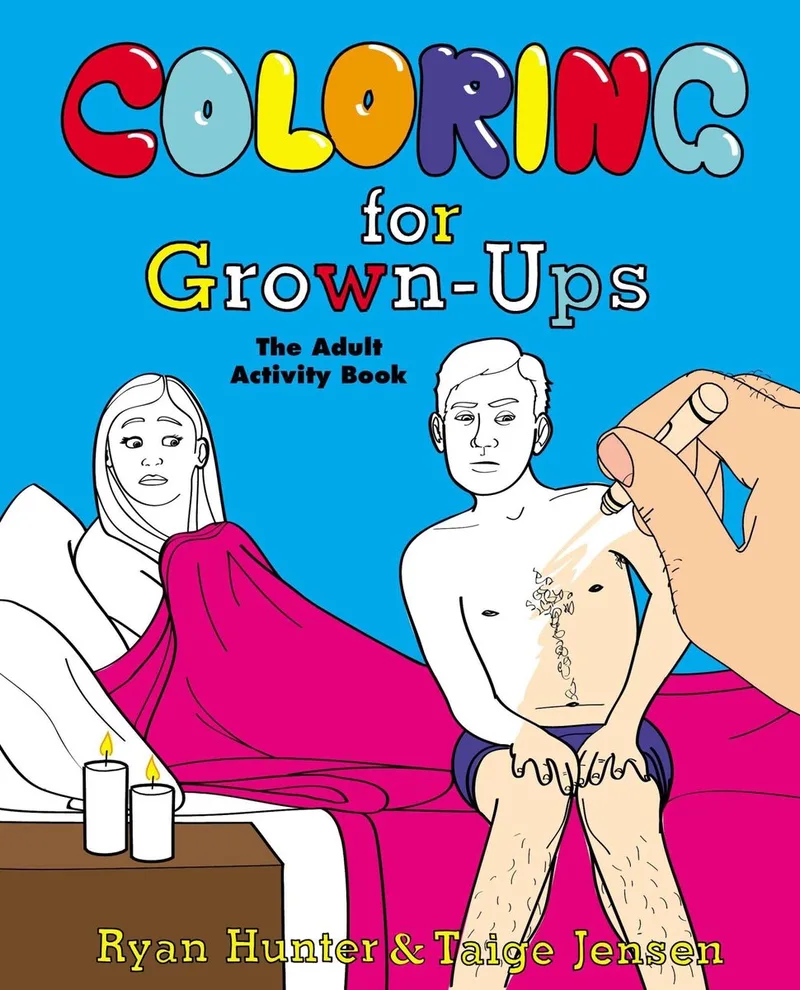 Coloring For Grown Ups de Plume – photo du livre