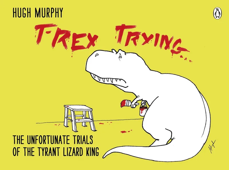 T-Rex Trying de Plume – photo du livre