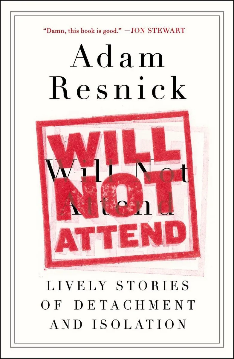 Will Not Attend de Plume – photo du livre