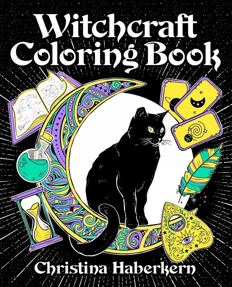 Witchcraft Coloring Book by Plume – book photo