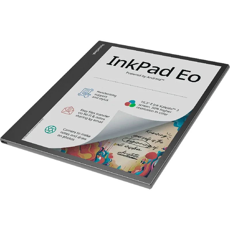 Livre électronique Inkpad Eo de PocketBook en Gris – photo du livre 4 sur 6