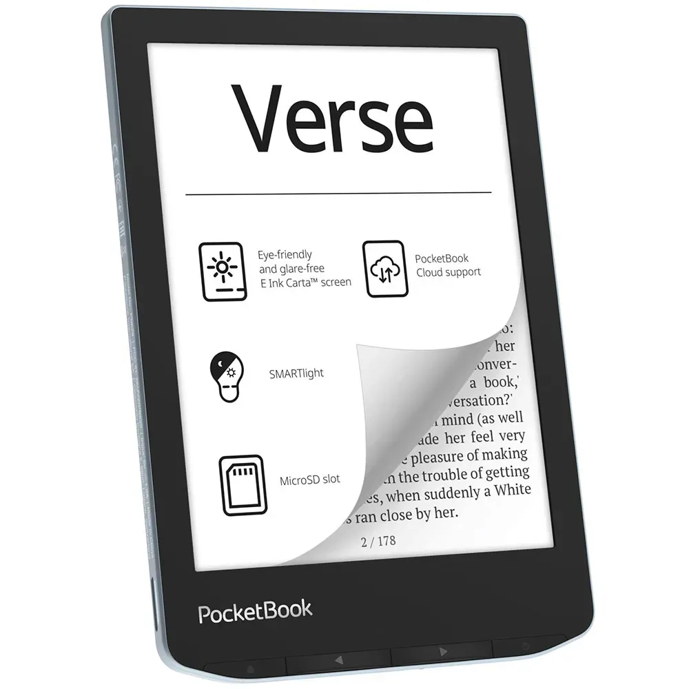 Livre électronique Verse de PocketBook – photo du livre