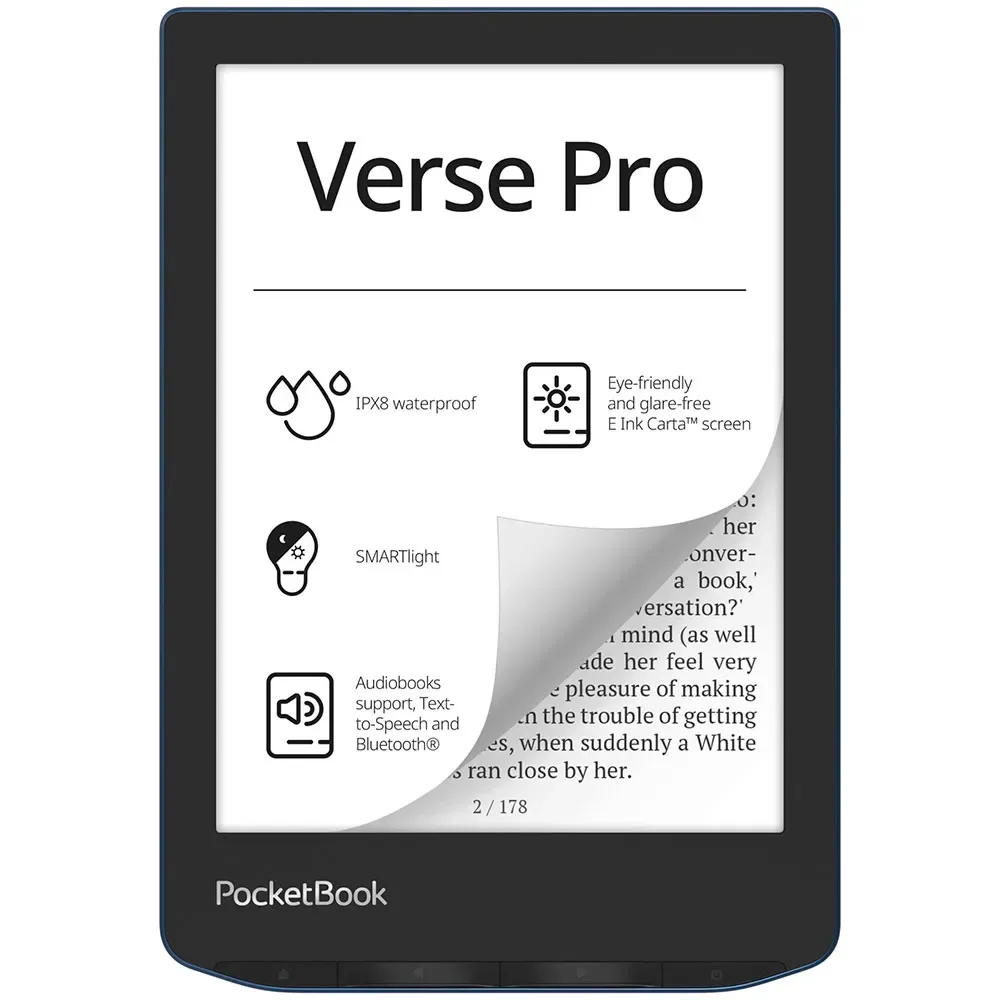 Verse Pro E-boek de PocketBook – photo du livre