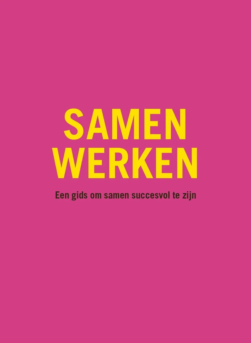 Samenwerken de Podium – photo du livre