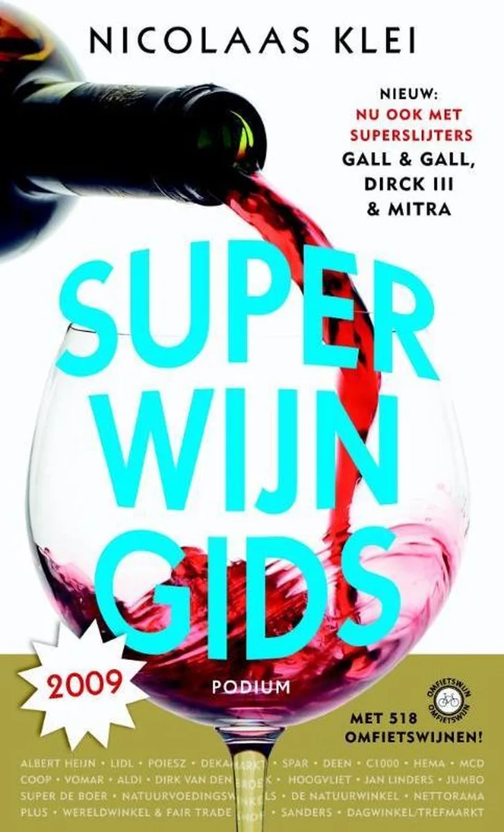 Superwijngids 2009 von Podium – Buchfoto