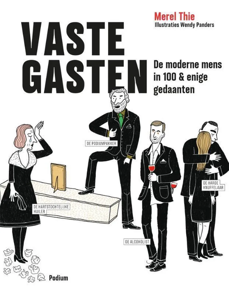 Vaste gasten von Podium – Buchfoto