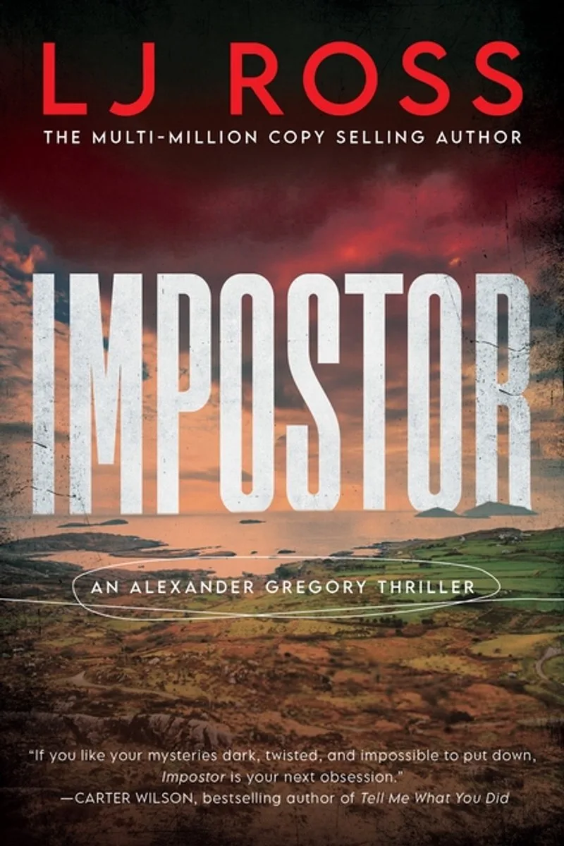 Alexander Gregory Thrillers- Impostor von Poisoned Pen Press – Buchfoto