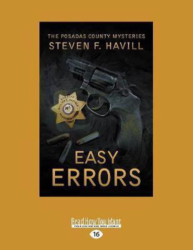 Easy Errors de Poisoned Pen Press – photo du livre