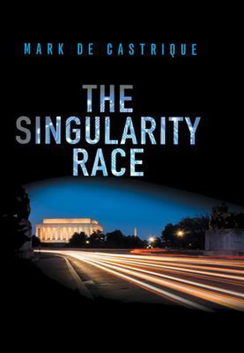 The Singularity Race von Poisoned Pen Press – Buchfoto