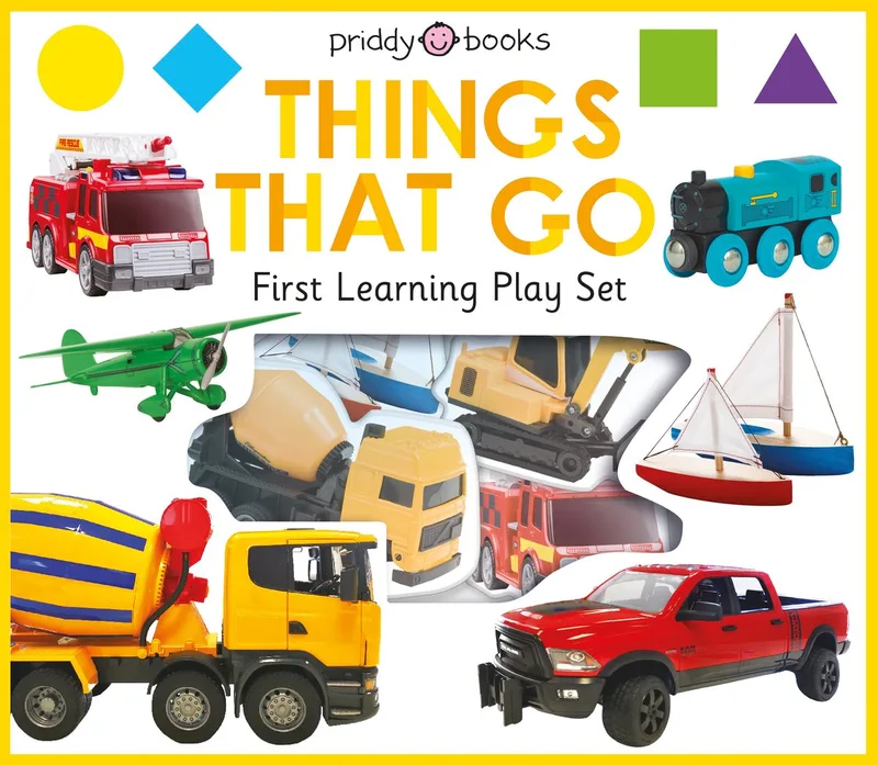 First Learning Things That Go Play Set von Priddy Books – Buchfoto