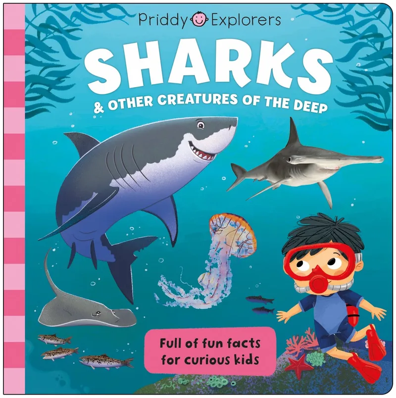 Priddy Explorers- Priddy Explorers Sharks von Priddy Books – Buchfoto