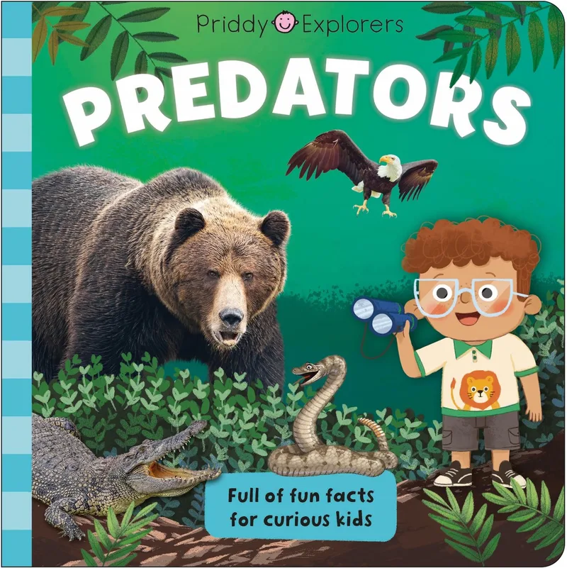 Priddy Explorers3- Priddy Explorers Predators von Priddy Books – Buchfoto