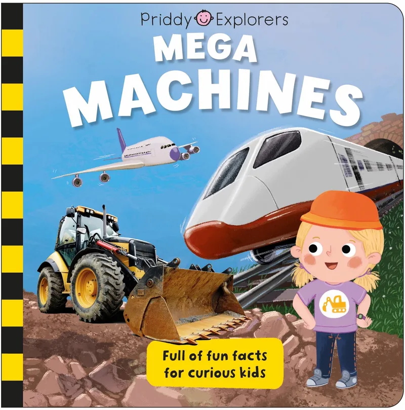 Priddy Explorers4- Priddy Explorers Mega Machines von Priddy Books – Buchfoto