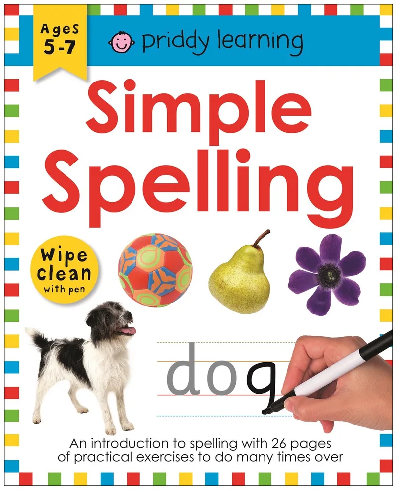 Simple Spelling von Priddy Books – Buchfoto