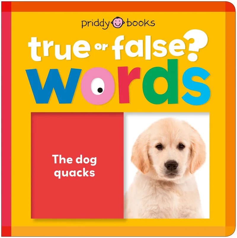 True or False?- Words von Priddy Books – Buchfoto