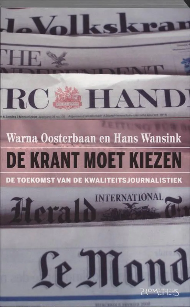 De Krant Moet Kiezen von Prometheus – Buchfoto