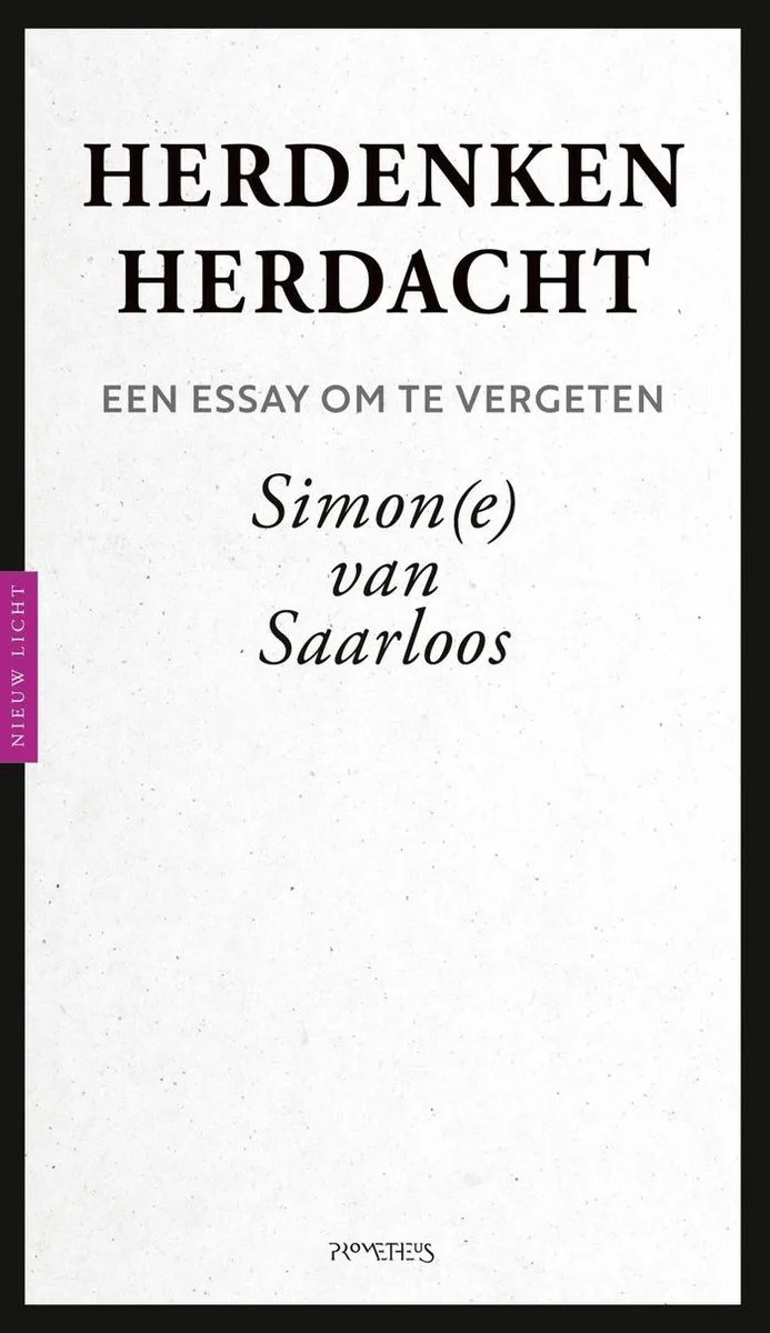 Herdenken herdacht von Prometheus – Buchfoto
