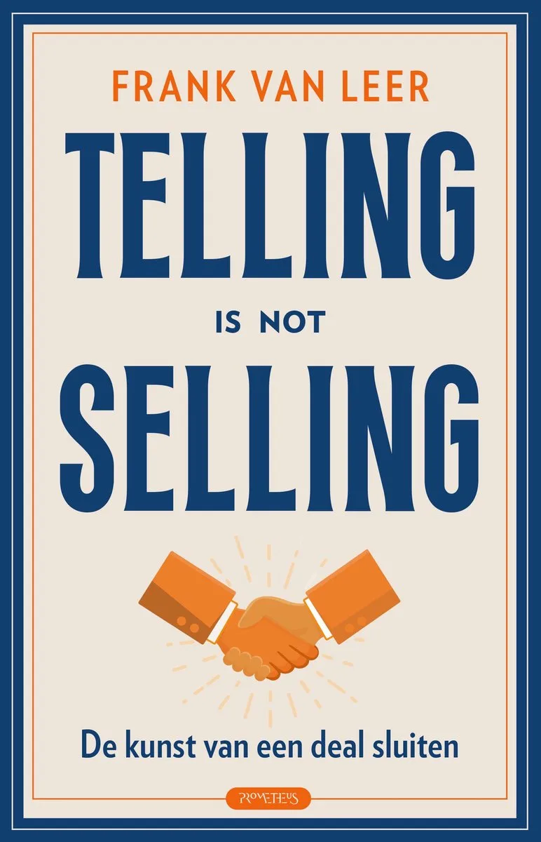 Telling is not selling von Prometheus – Buchfoto