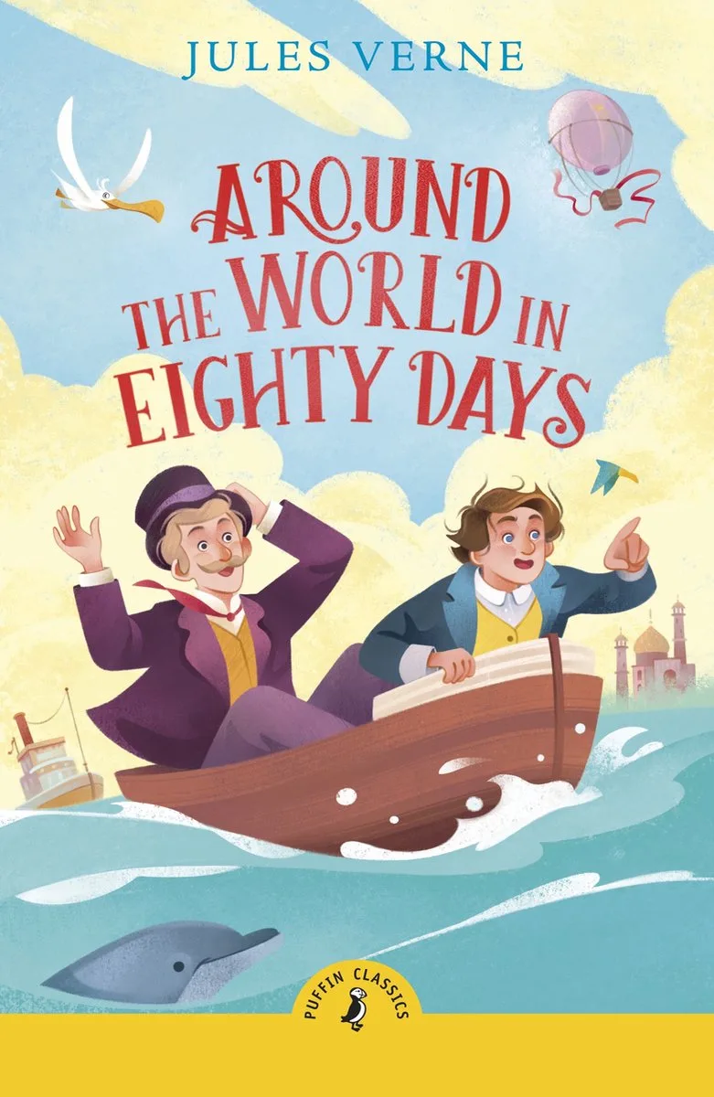 Around the World in Eighty Days von Puffin – Buchfoto