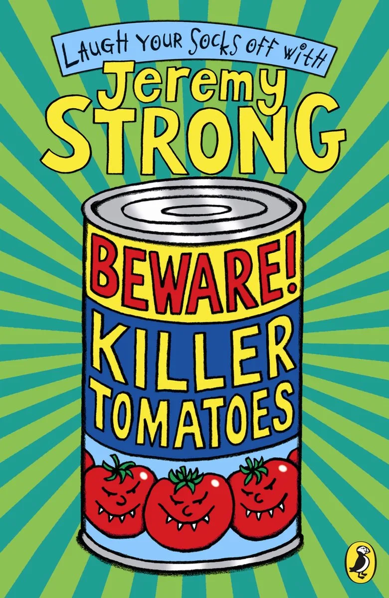 Beware Killer Tomatoes von Puffin – Buchfoto