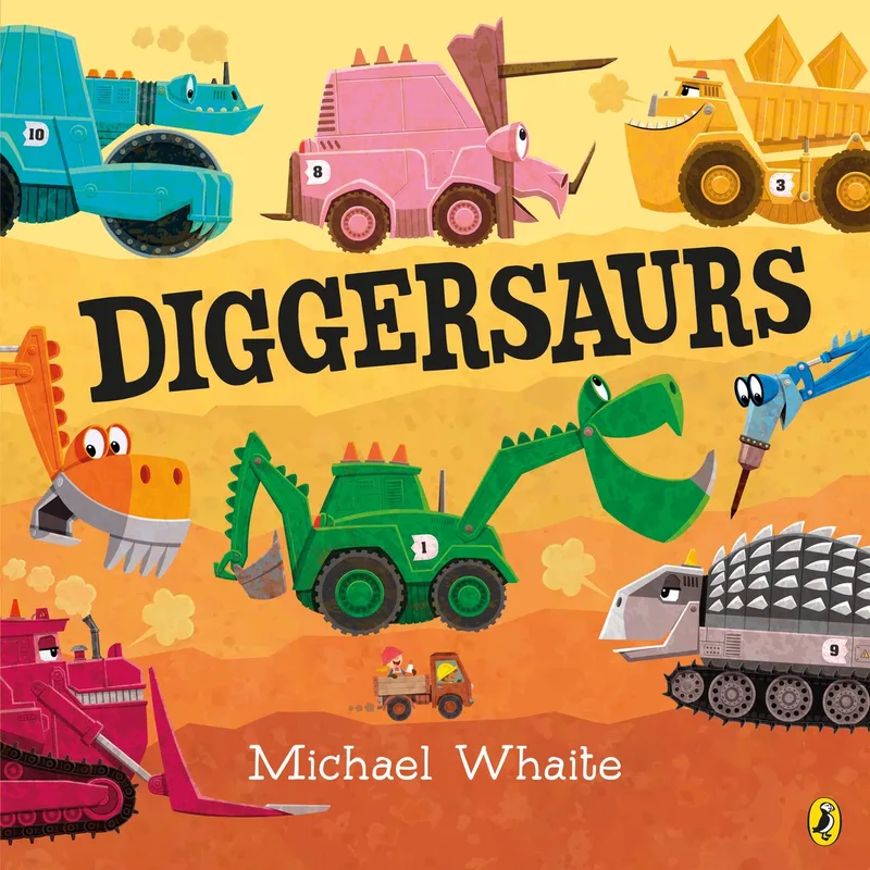 Diggersaurs von Puffin – Buchfoto
