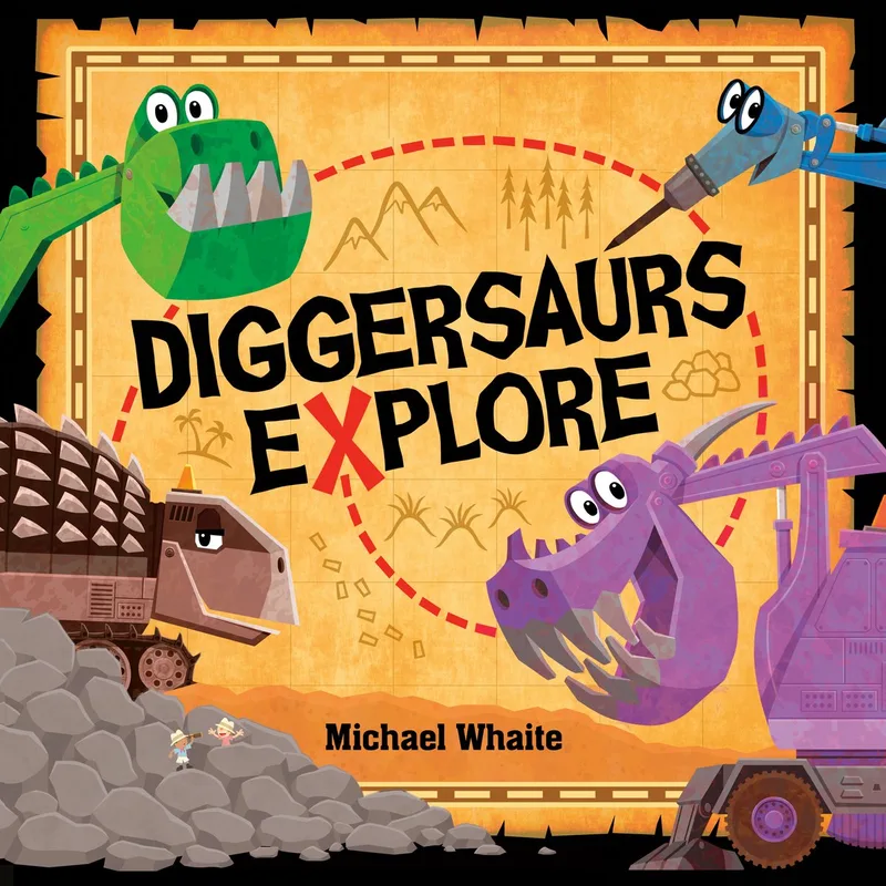 Diggersaurs Explore de Puffin – photo du livre