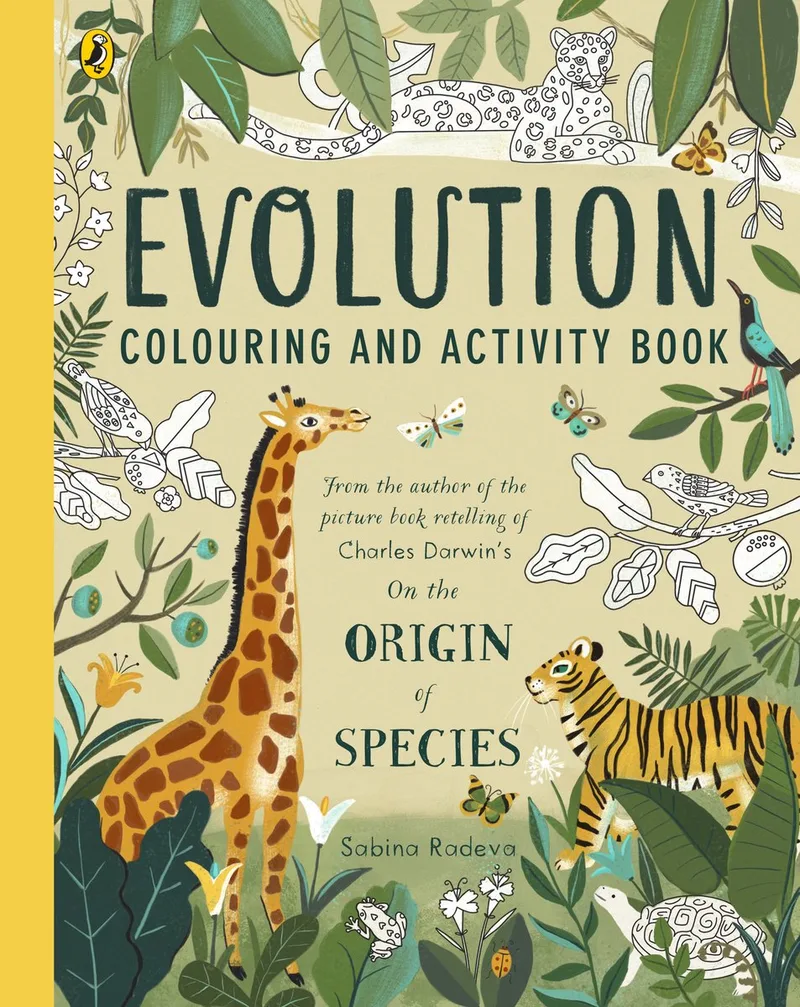 Evolution Colouring and Activity Book von Puffin – Buchfoto
