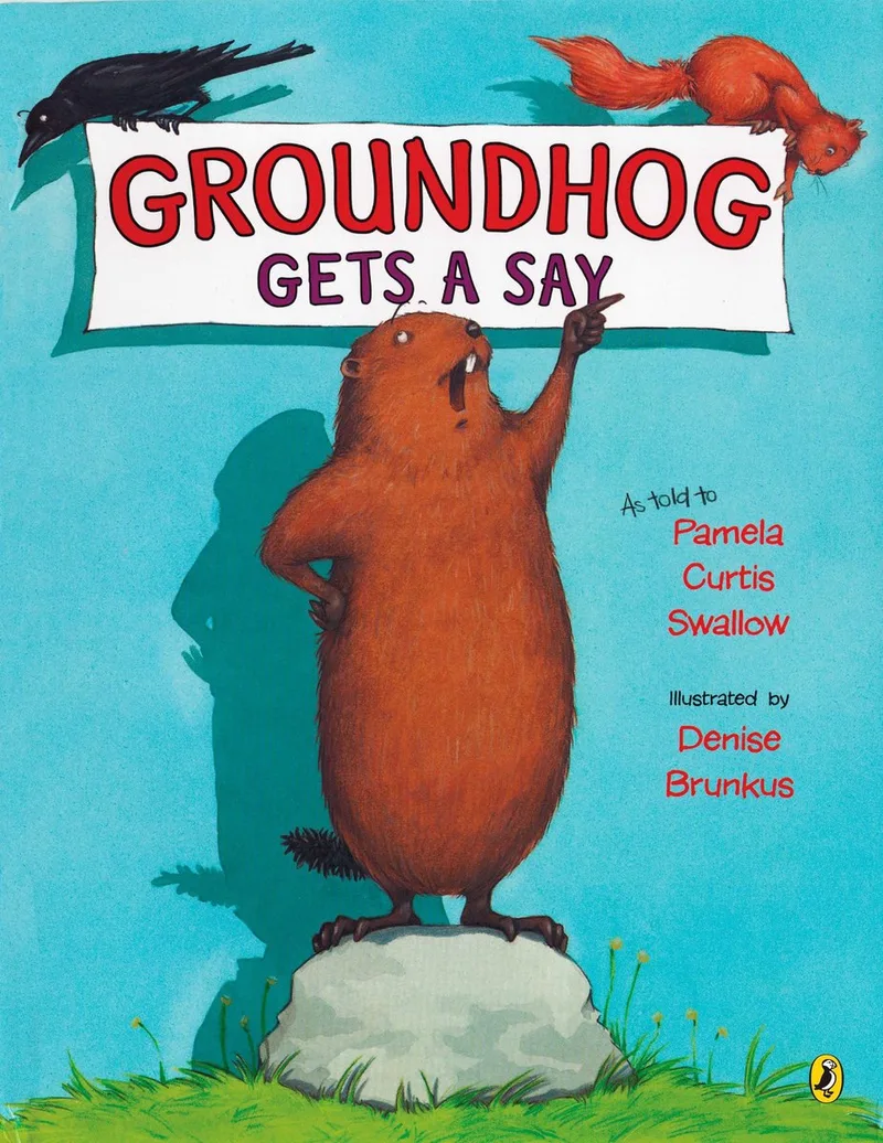 Groundhog Gets a Say von Puffin – Buchfoto