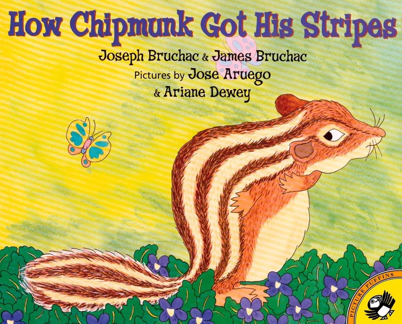 How Chipmunk Got His Stripes von Puffin – Buchfoto