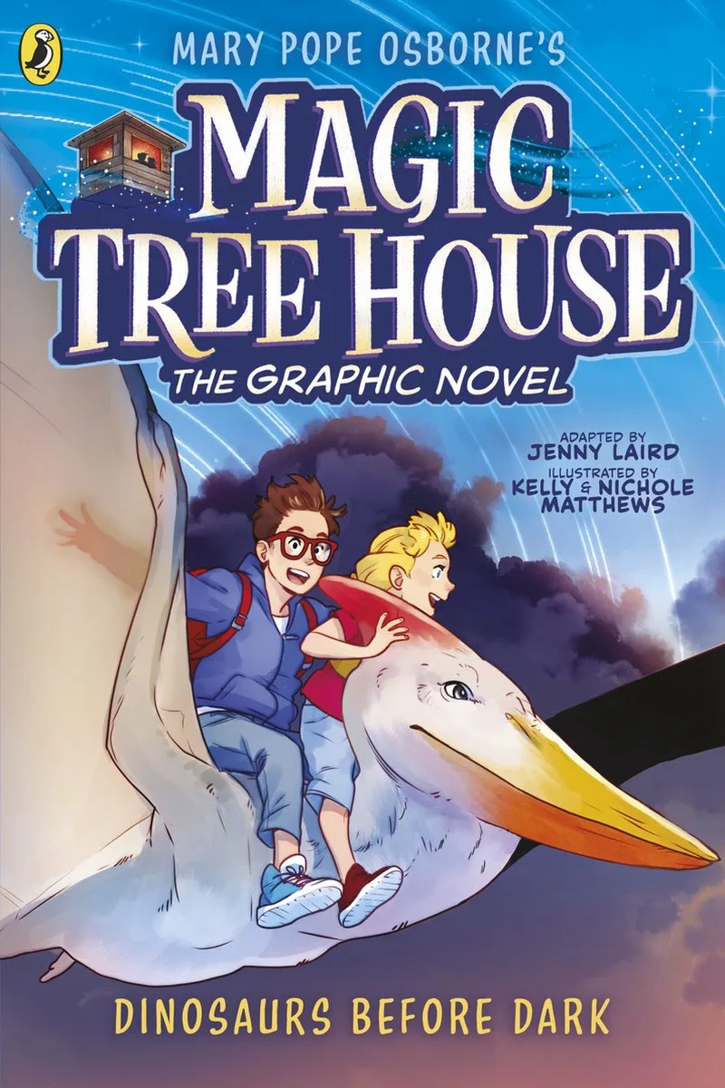 Magic Tree House- Magic Tree House: Dinosaurs Before Dark von Puffin – Buchfoto
