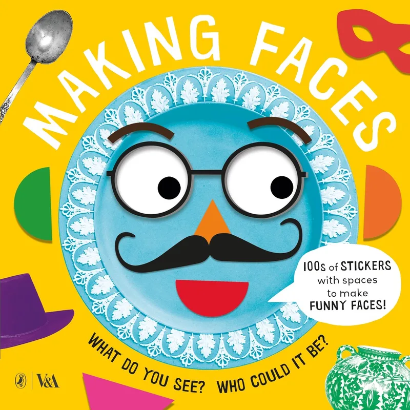 Making Faces: A Sticker Book fra Puffin – billede af bogen